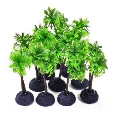 AQUATOP PD-MULTI5 10 Pack 4 Inch Plastic Aquarium Plants