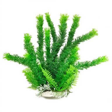 AQAUTOP PD-BH01 6 Inch Cabomba-Like Aquarium Plant with Weighted Base