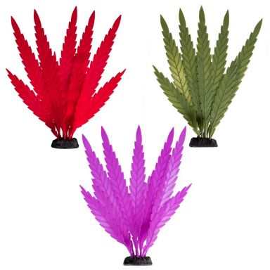 AQUATOP SD-MULTI06 Vibrant Silicone Aquatic Plant Decor (3 Pack)