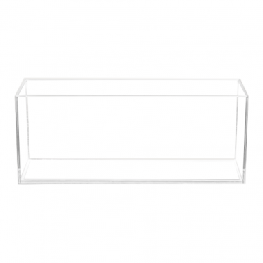 Aquatop 3 Gallon High Clarity Library Bookshelf Style Aquarium, HCA-3G