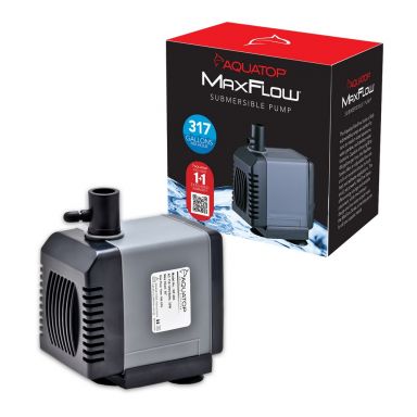 AQUATOP NP-305 317 GPH Aquarium Submersible Pump