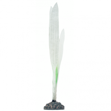 AQUATOP SD-0475W 7.5 Inch White Amazon Sword Silicone Aquarium Plant