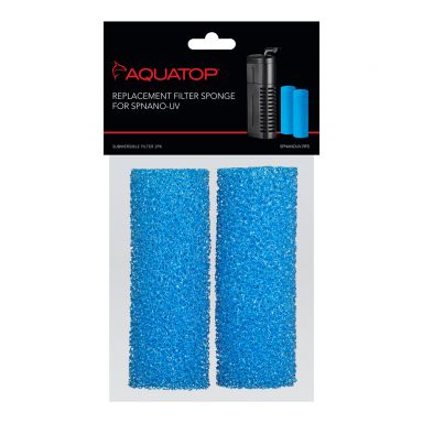 Replacement Filter Sponge for SPNANO-UV Submersible Filter 2-Pk