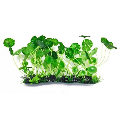 AQUATOP 3016 7 Inch High by 12 Inch Wide Plastic Aquarium Plant