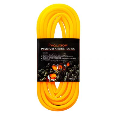 Aquatop Premium Airline Tubing, 13 feet (4-meter), Neon Orange, 1/8" Inside Diameter, AT-4NO