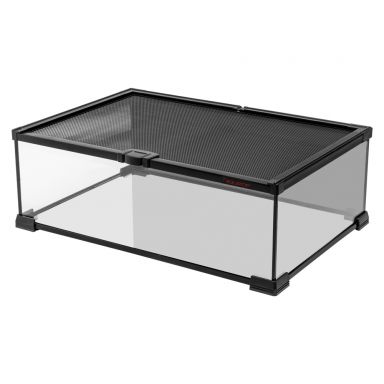 Aquatop 5.7-Gal Rectangular Terrarium with Mesh Top 17.72 x 11.81 x 6.30 inches, RT-5.7